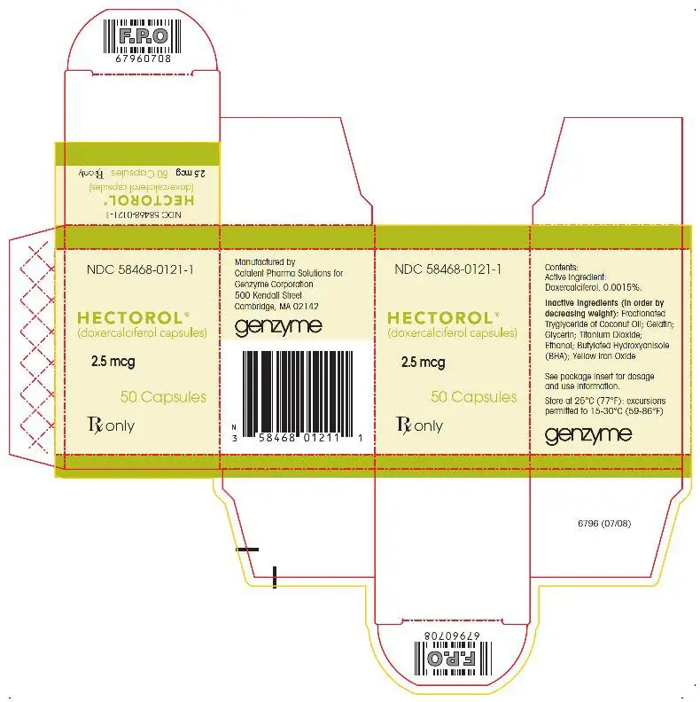 Package Carton - Principal Display Panel - 2.5 mcg Capsules