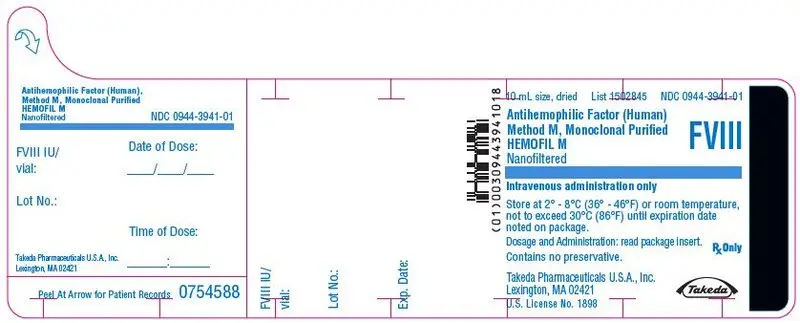 PRINCIPAL DISPLAY PANEL - 10 mL Bottle Label - 250 iU