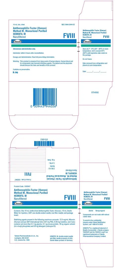 PRINCIPAL DISPLAY PANEL - Kit Carton - 1000 iU