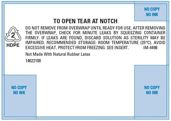 PRINCIPAL DISPLAY PANEL - 500 mL Overwrap Label