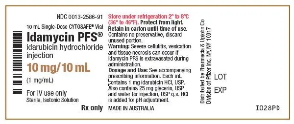 PRINCIPAL DISPLAY PANEL - 10 mg/10 mL Vial Label