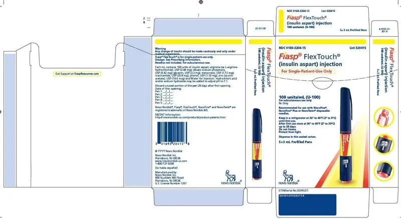 Fiasp - FlexTouch Carton 8-9505-31-301-X