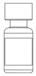 Figure 5: Single-use vial without a clear plastic sleeve