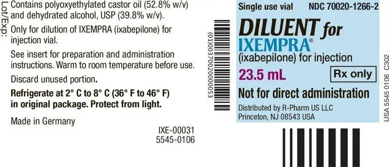 Principal Display Panel - Vial Label
