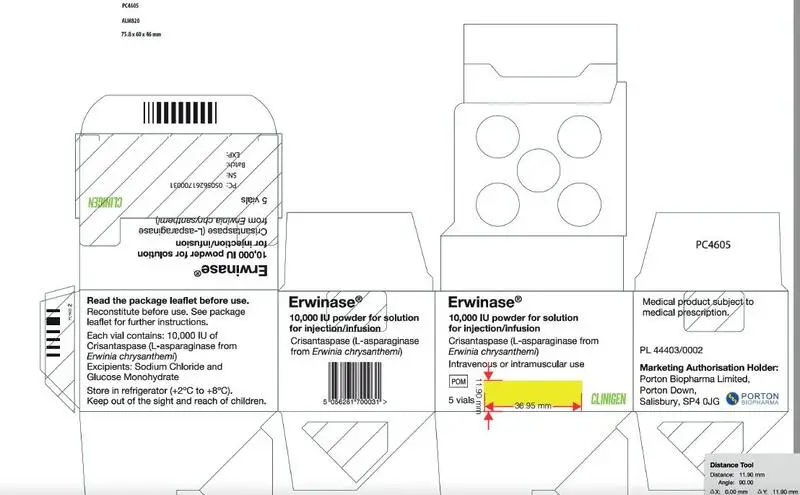 Erwinase Carton