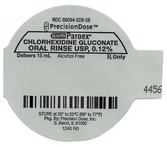 PRINCIPAL DISPLAY PANEL - 15 mL Cup Label