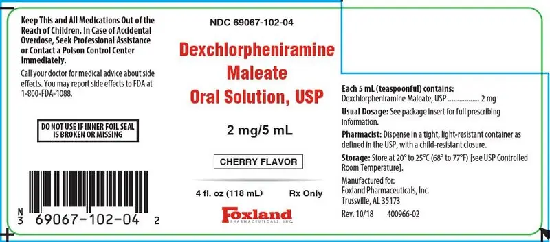 PRINCIPAL DISPLAY PANEL - 118 mL Bottle Label