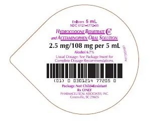 PRINCIPAL DISPLAY PANEL - 5 mL Unit Dose Cup