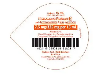 PRINCIPAL DISPLAY PANEL - 15 mL Unit Dose Lidding