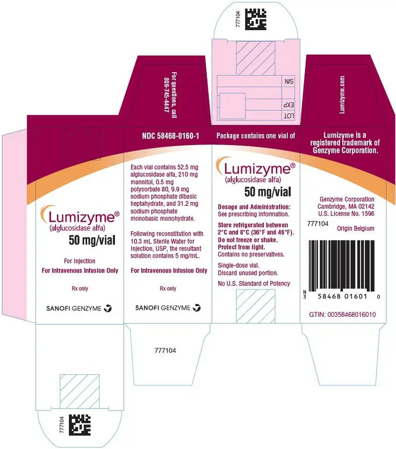 PRINCIPAL DISPLAY PANEL - 50 mg Vial Carton