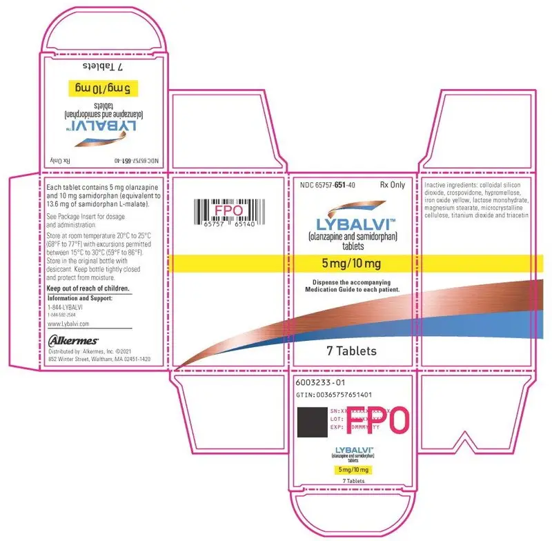 Principal Display Panel - 5 mg/10 mg 7 Tablets Carton Label
