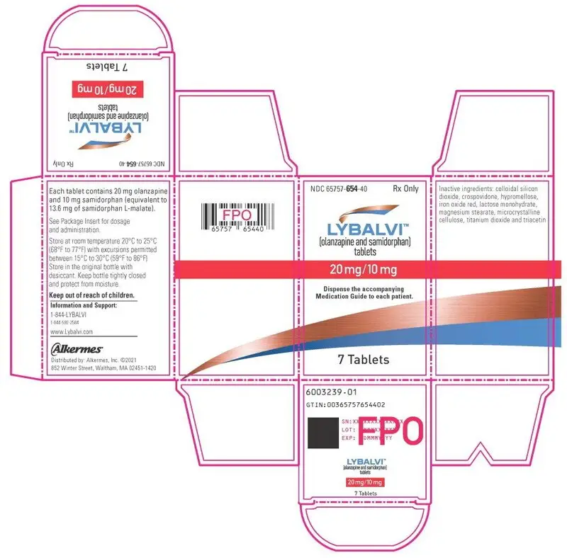 Principal Display Panel - 20 mg/10 mg 7 Tablets Carton Label
