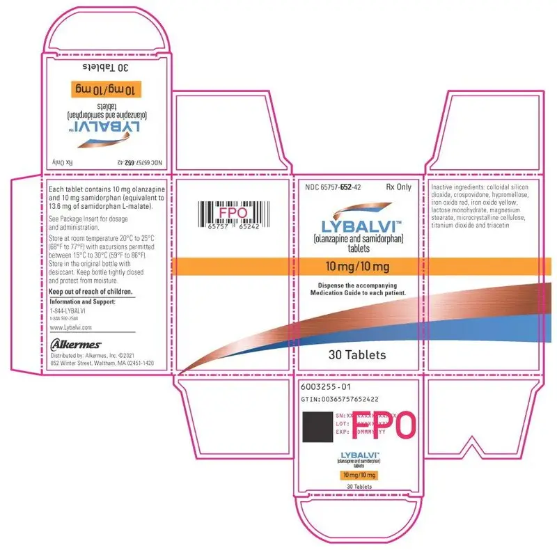 Principal Display Panel - 10 mg/10 mg 30 Tablets Carton Label
