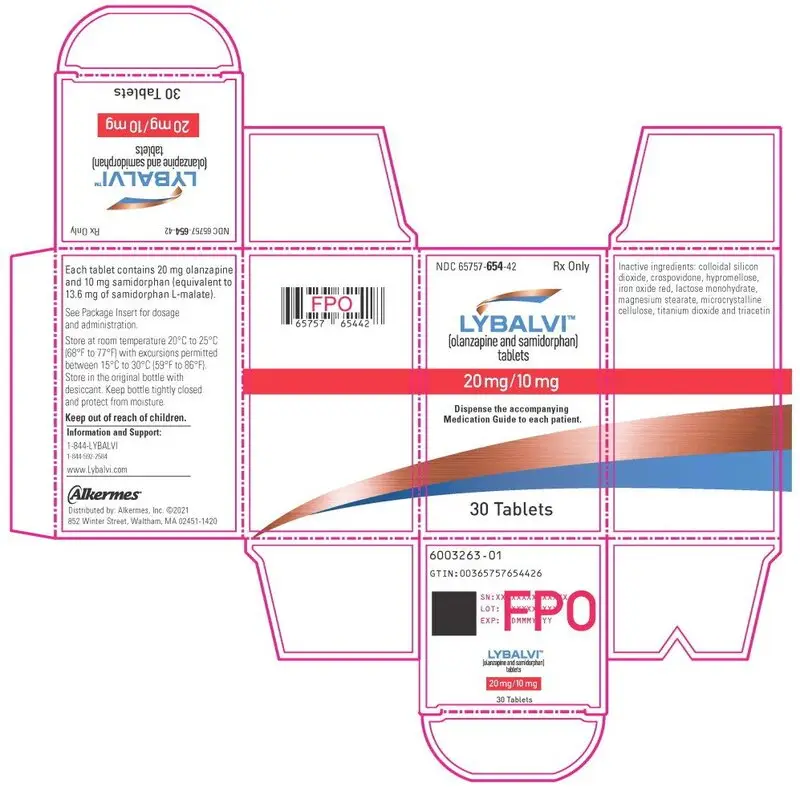 Principal Display Panel - 20 mg/10 mg 30 Tablets Carton Label
