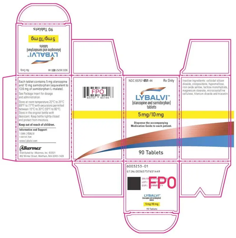 Principal Display Panel - 5 mg/10 mg 90 Tablets Carton Label
