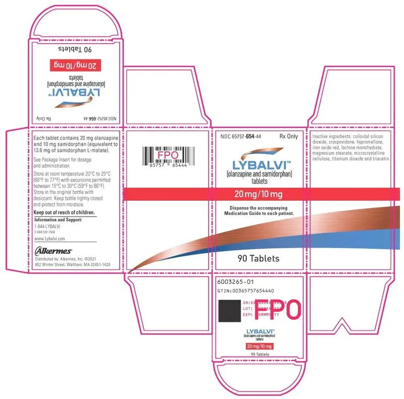 Principal Display Panel - 20 mg/10 mg 90 Tablets Carton Label
