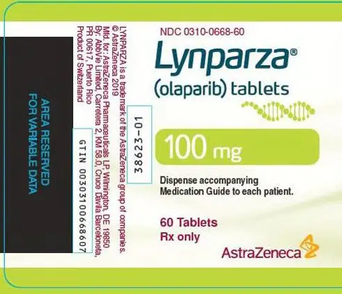 lynparza_100mg_60tablet_bottle_label