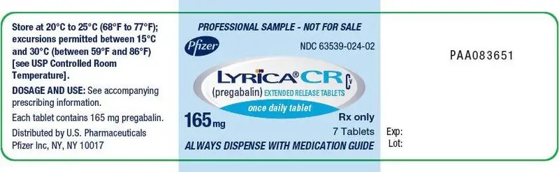 PRINCIPAL DISPLAY PANEL - 165 mg Tablet Bottle Label