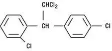 Image Mitotane Chemical Structure