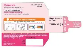 Auto-Injector Carton Label