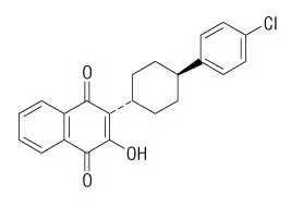 atovaquone molecular structure