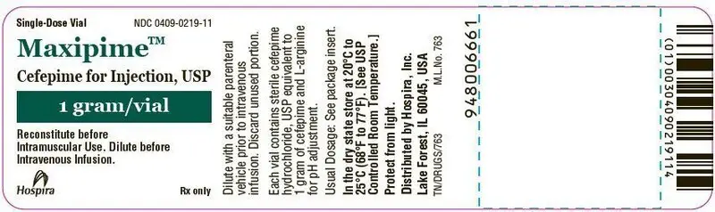 PRINCIPAL DISPLAY PANEL - 1 gram Vial Label