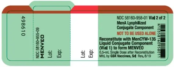 Menveo MenA vial label