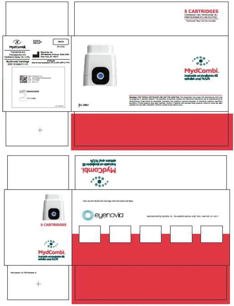 Principal Display Panel - MYDCOMBI Cartridge and Base 5 Pack Box