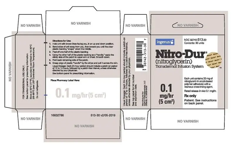 Nitro-Dur 0.1 mg/hr