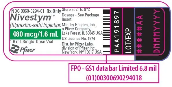 PRINCIPAL DISPLAY PANEL - 1.6 mL Vial Label