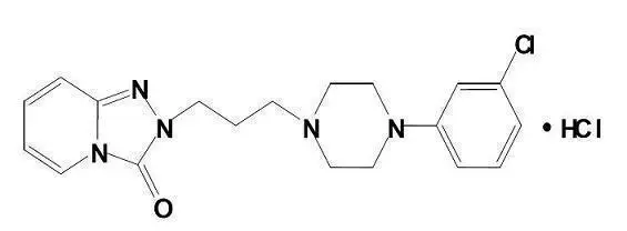 trazodone structure