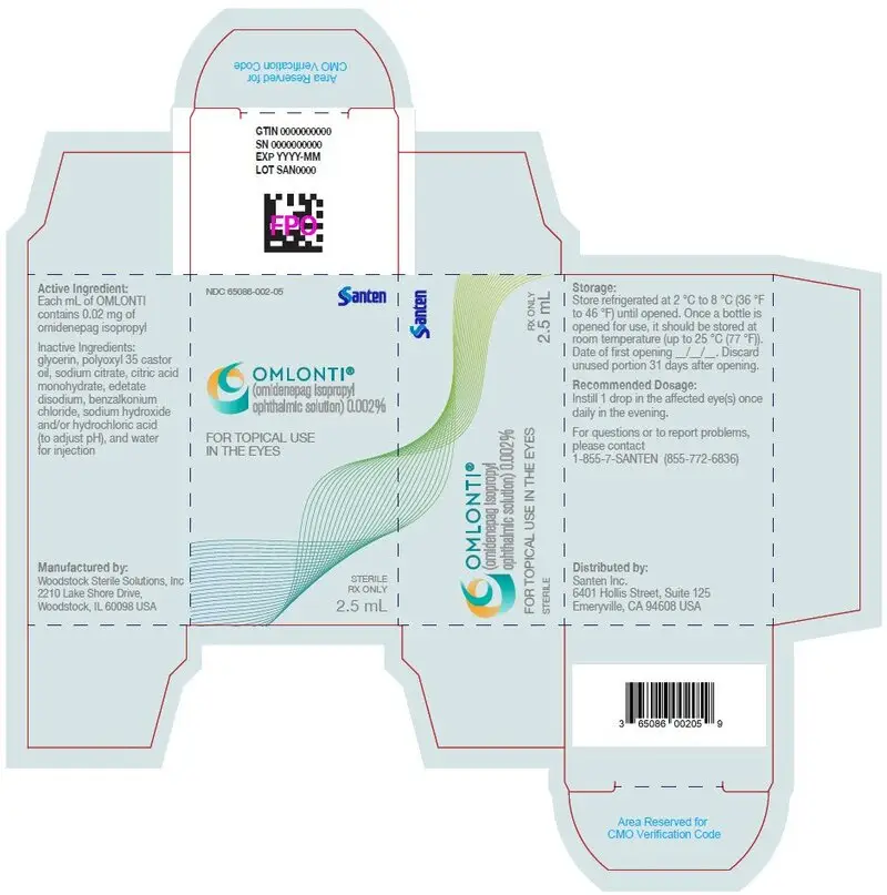 PRINCIPAL DISPLAY PANEL - 2.5 mL Bottle Carton