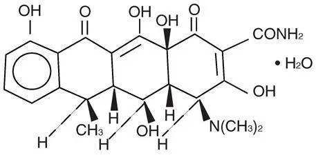 oracea-chem-struct