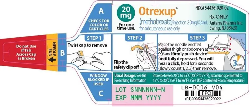 20 mg label