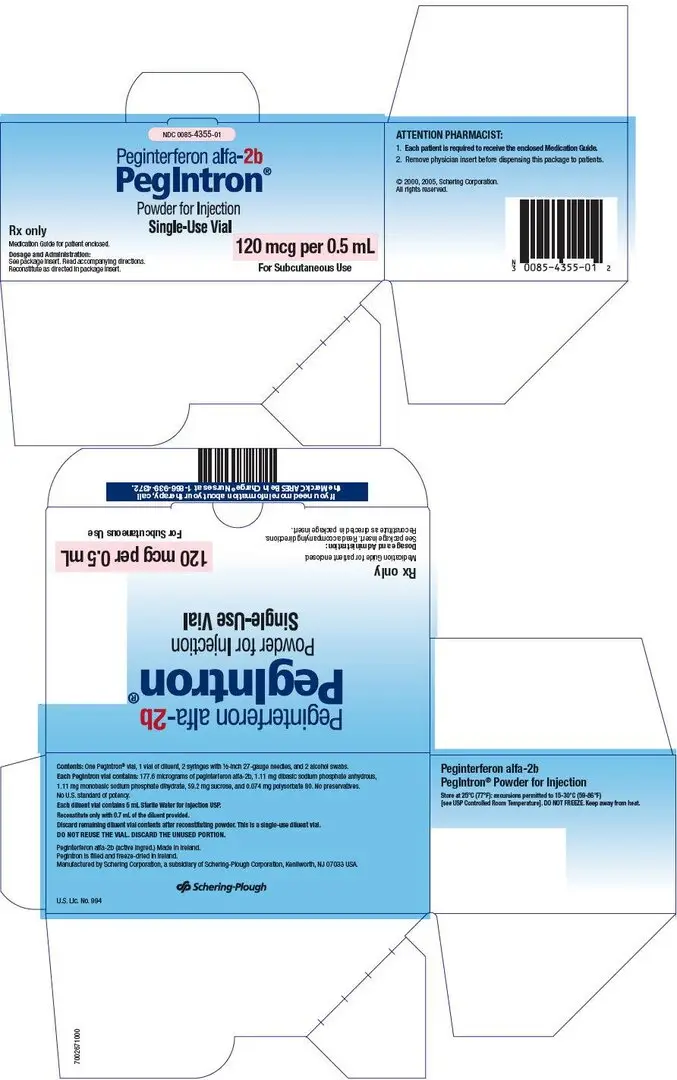 PRINCIPAL DISPLAY PANEL - 120 mcg Kit Carton