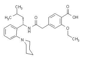 Fig. 1 - Structural Formula of Repaglinide