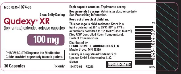 PRINCIPAL DISPLAY PANEL - 100 mg Capsule Bottle Label