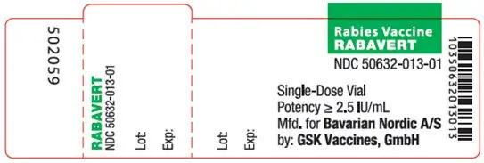 Principal Display Panel - Vial Label