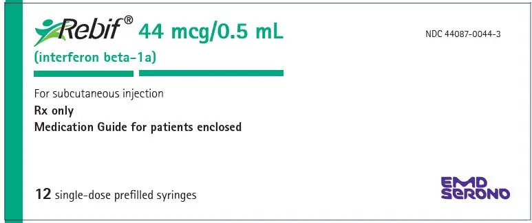 PRINCIPAL DISPLAY PANEL - 12 Syringe Carton - 0044