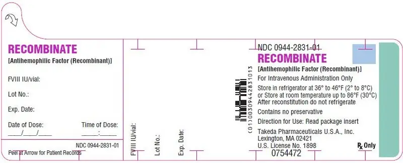 PRINCIPAL DISPLAY PANEL - 10 mL Vial Label - 250 IU