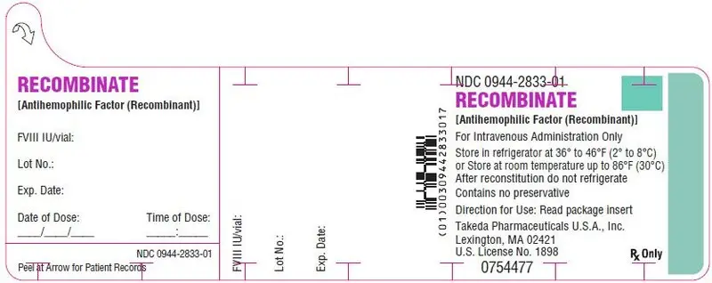 PRINCIPAL DISPLAY PANEL - 10 mL Vial Label - 1000 IU