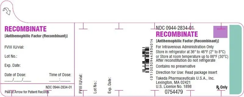 PRINCIPAL DISPLAY PANEL - 10 mL Vial Label - 1500 IU