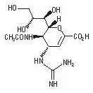 zanamivir structural formula