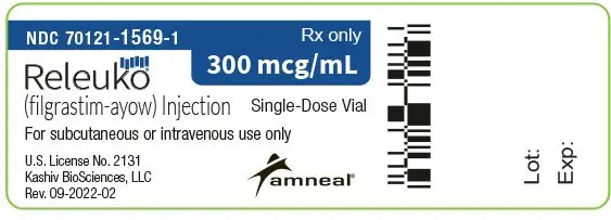 300mcg vial label