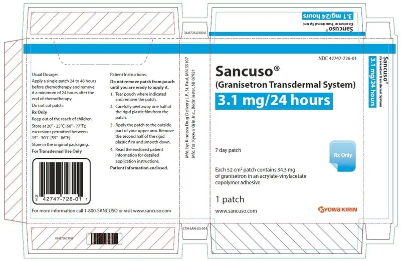 PRINCIPAL DISPLAY PANEL - 3.1 mg/24 hours Patch Pouch Carton