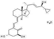 Calcipotriene hydrate structure