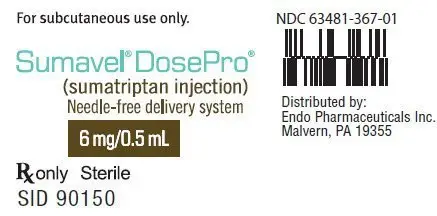 6mg Syringe Label