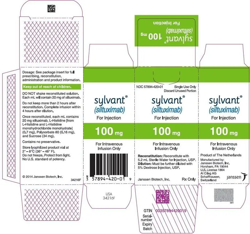 PRINCIPAL DISPLAY PANEL - 100 mg Vial Carton