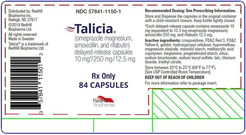 Talicia Bottle Label