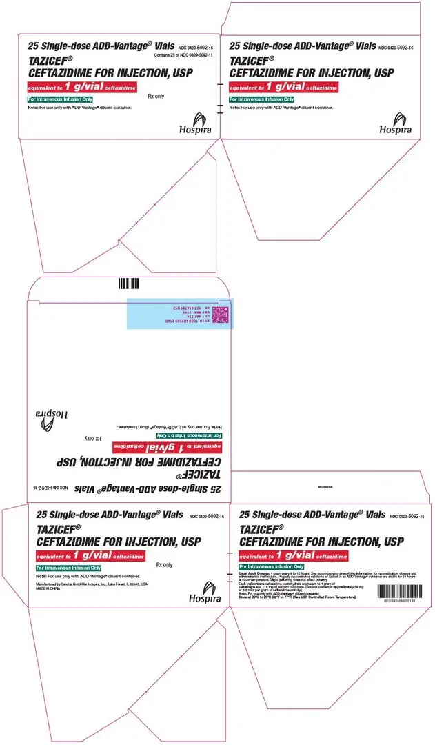 PRINCIPAL DISPLAY PANEL - 1 g Vial Carton